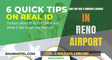 Reno Airport: Can a Driver's License Get You Through?