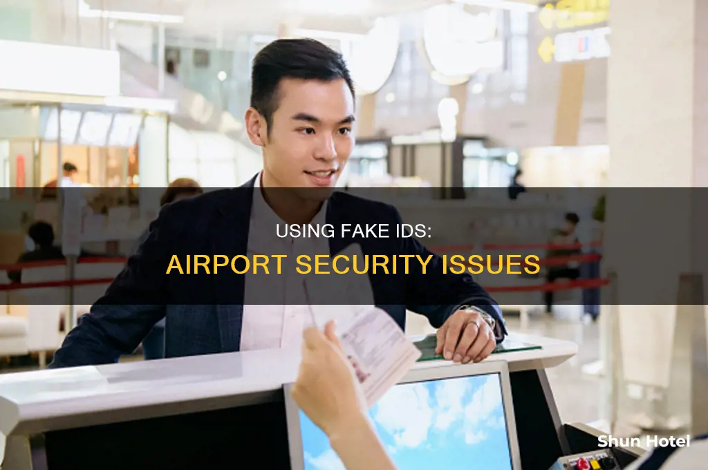 can you use a fake id at an airport