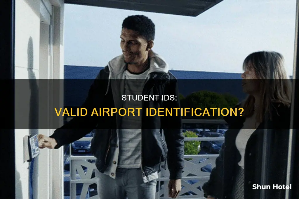 can you use a school id at the airport