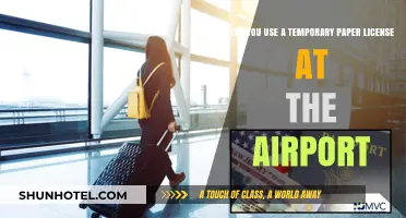 Paper License: Airport Travel Requirements