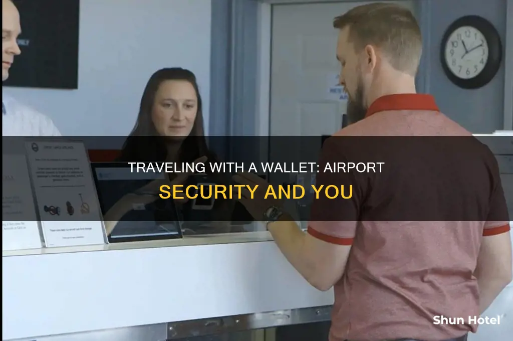 can you use a wallet at the airport