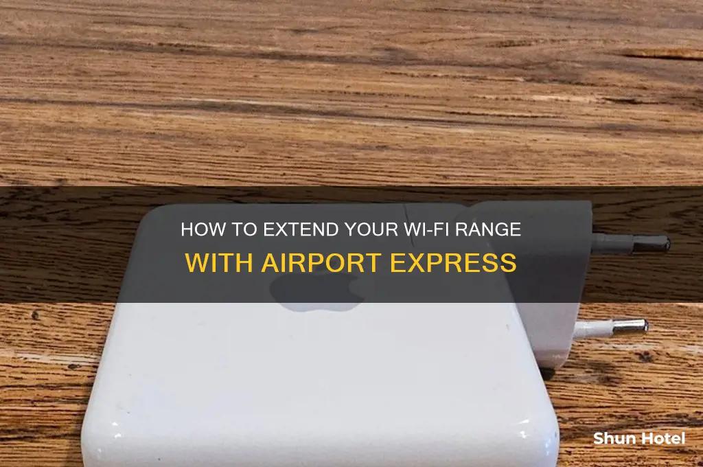can you use airport express as a wifi extender