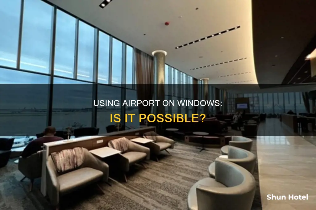 can you use airport in windows pc