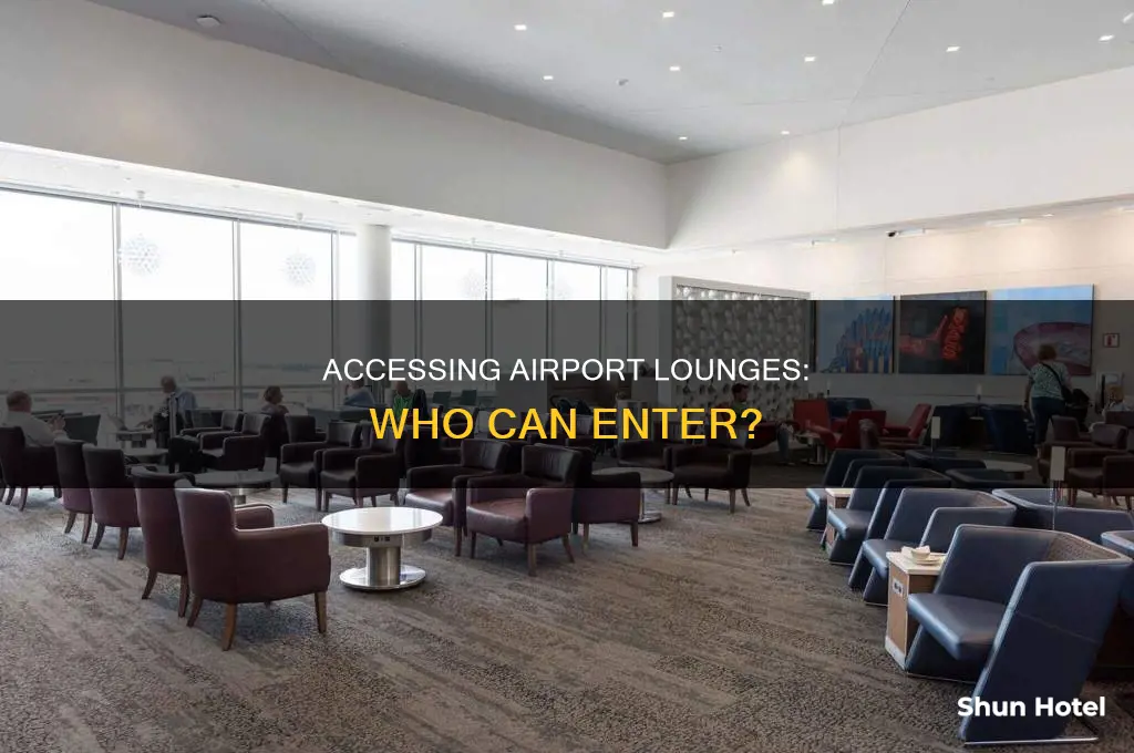 can you use all airport lounges