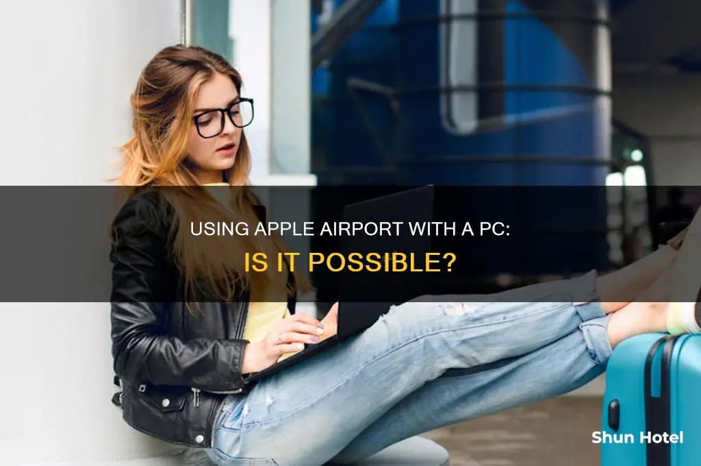 can you use an apple airport with a pc