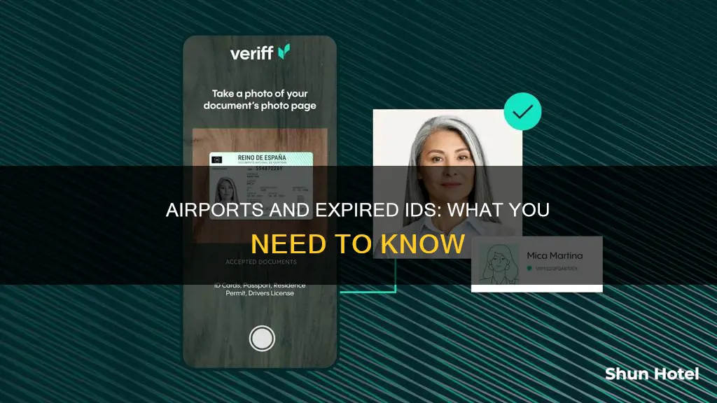 can you use an expired id at airport