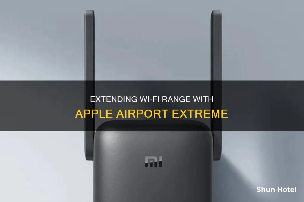 can you use apple airport extreme as a repeater