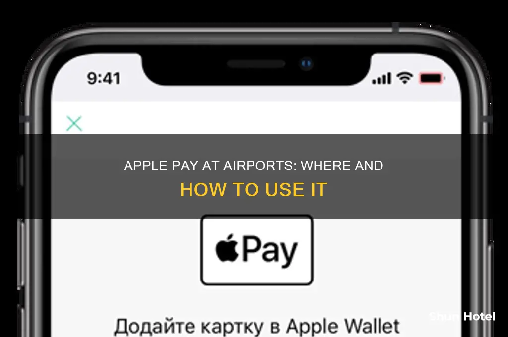 can you use apple pay at airport