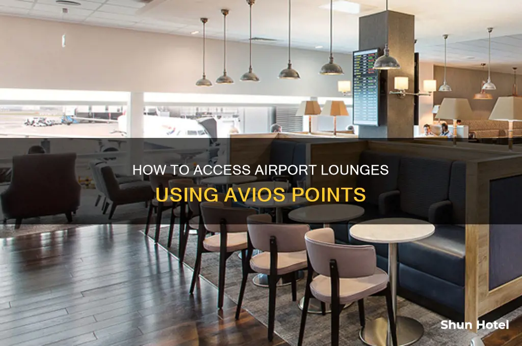 can you use avios points for airport lounges