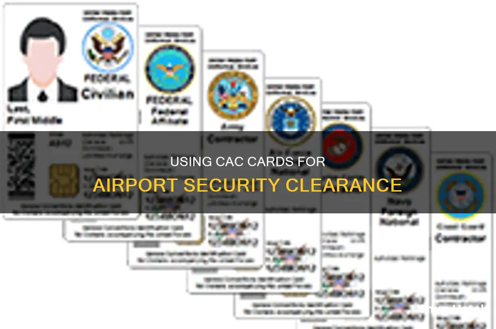 can you use cac card at airport