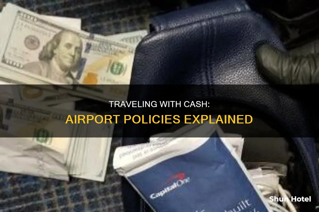 can you use cash at airports