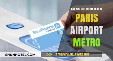 Using Credit Cards in Paris: Airport and Metro Tips