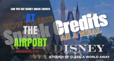 Disney Snack Credits: Airport Redemption?