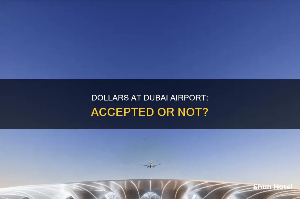 can you use dollar at dubai airport