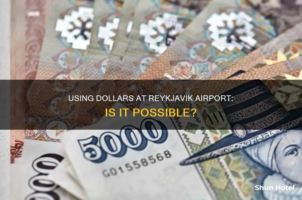 can you use dollas at reykjavik airport