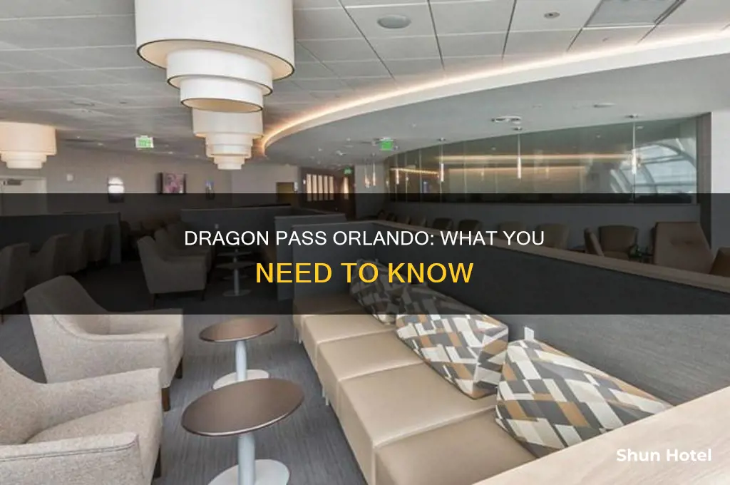 can you use dragon pass at orlando airport