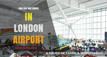 Using Euros in London Airports: Is it Possible?