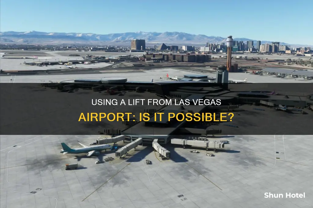 can you use lift from the las vegas airport