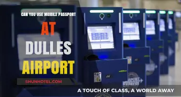 Mobile Passport Usage at Dulles Airport