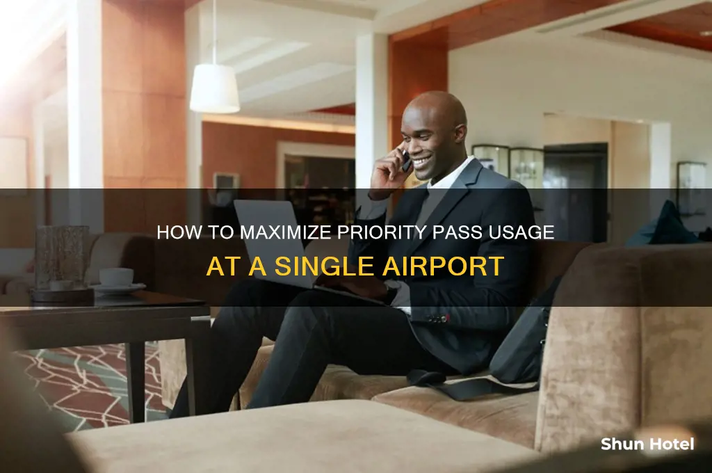 can you use priority pass twice at the same airport