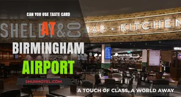Taste Card: Birmingham Airport Perks and Benefits