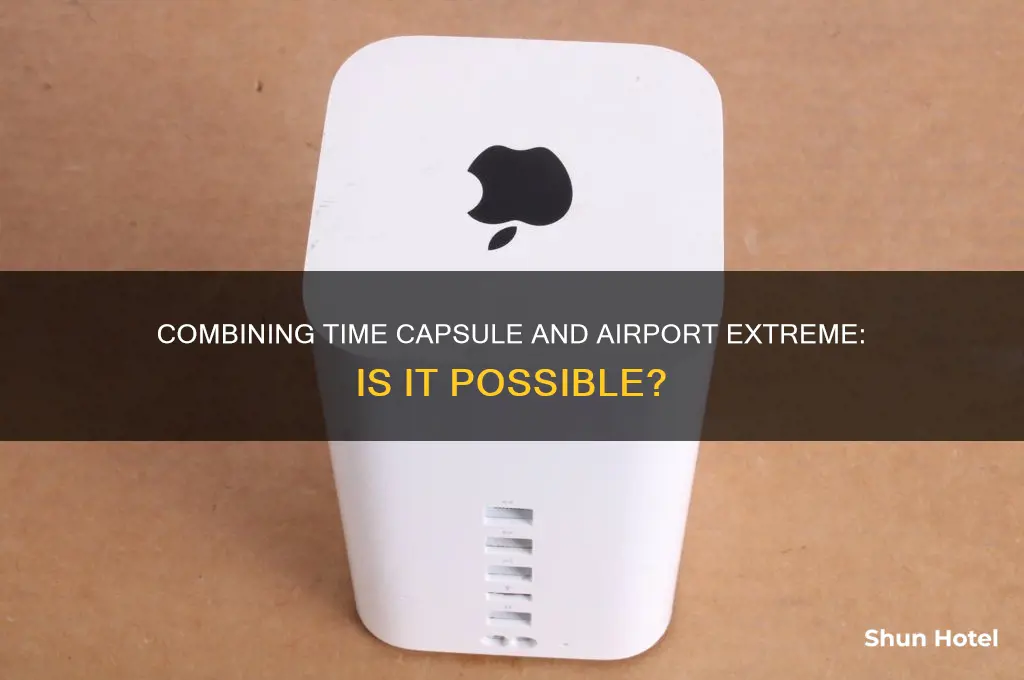 can you use time capsule and airport extreme together
