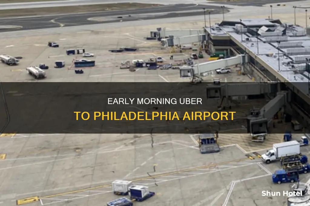 can you use uber to philadelphia airport at 3 am