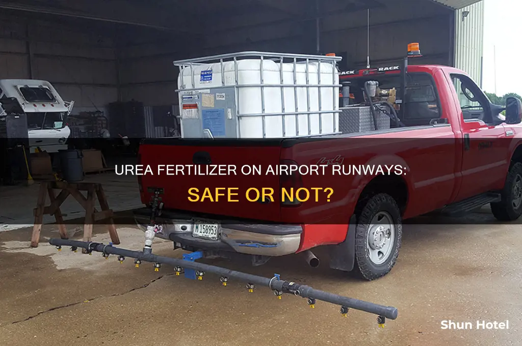 can you use urea fertilizer on airports runways