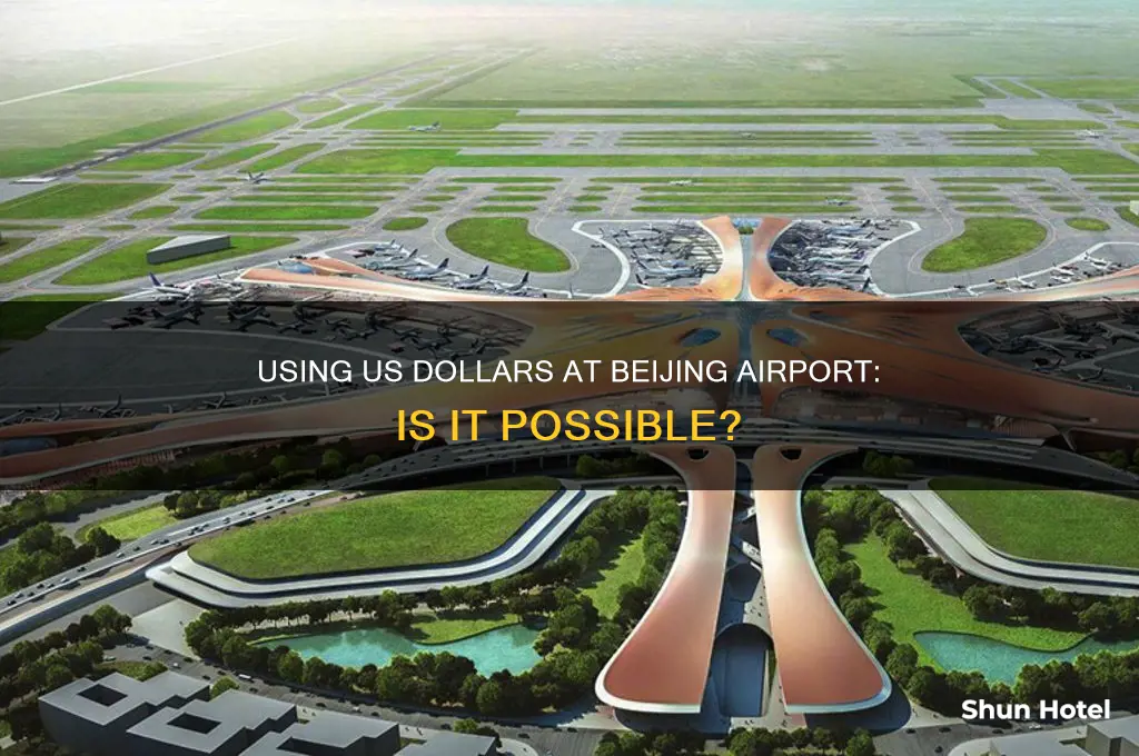 can you use us dollar in beijing airport