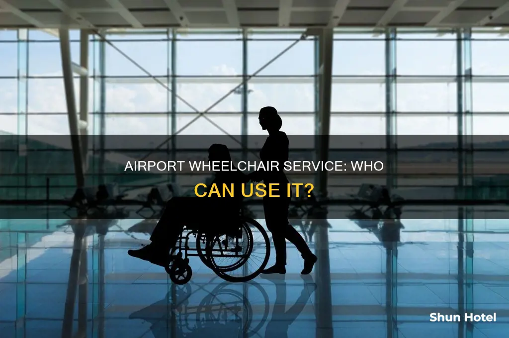 can you use wheelchair service at the airport