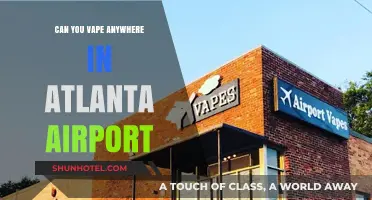 Vaping at Atlanta Airport: Allowed or Not?