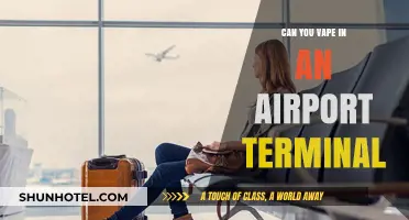 Vaping at Airports: Where Can You Vape?