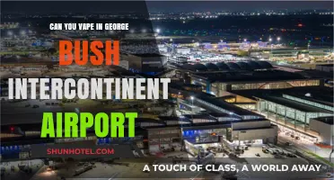 Vaping at George Bush Intercontinental Airport: Rules and Regulations Explained