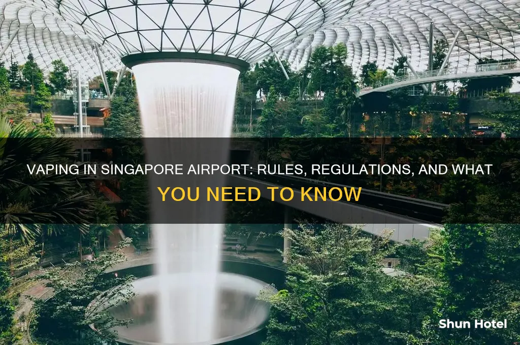 can you vape in singapore airport