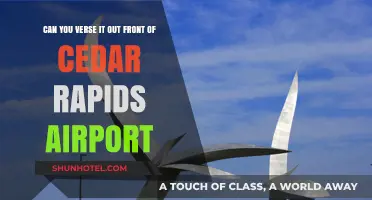 Versing Out Front of Cedar Rapids Airport: Creative or Controversial?