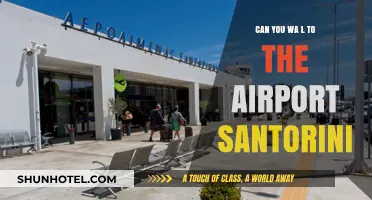 Walking to Santorini Airport: Is It Possible or Practical?