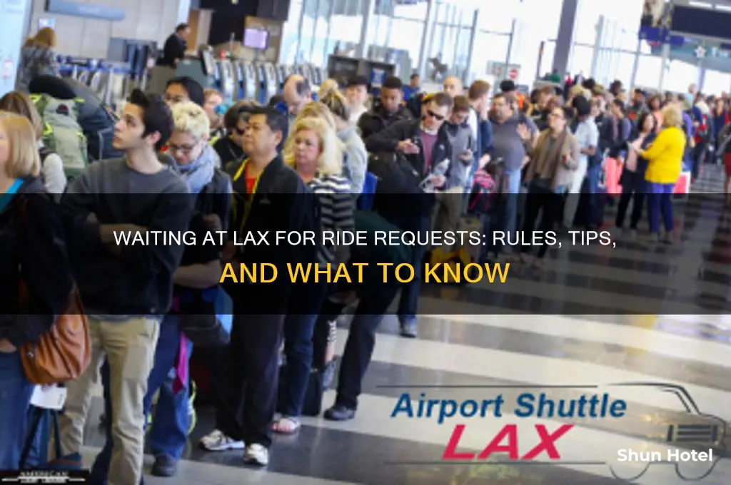 can you wait at lax airport for a request