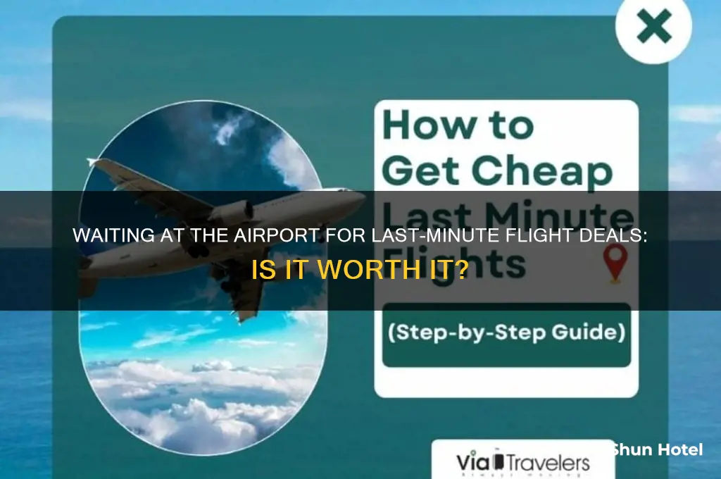 can you wait at the airport for a cheap flight