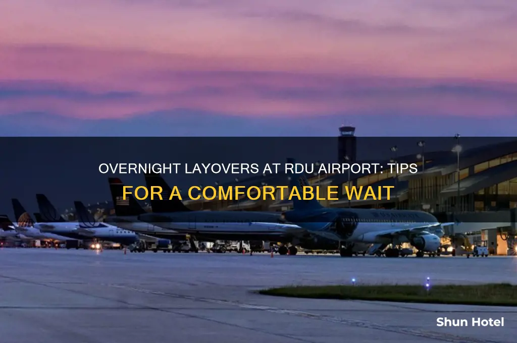 can you wait overnight airport rdu