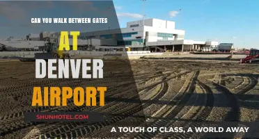 Walking Between Gates at Denver Airport: What You Need to Know