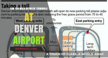 Walking Between Denver Airport Terminals: Is it Possible?