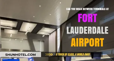 Navigating Fort Lauderdale Airport: Walking Between Terminals