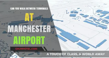Exploring Manchester Airport: Walking Between Terminals