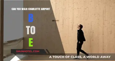 Navigating Charlotte Airport: Walking from B to E