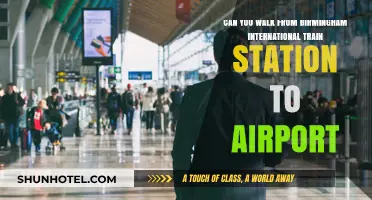 Birmingham International: Walking from Train Station to Airport