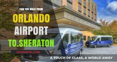 Orlando Airport to Sheraton: Walk or Not?