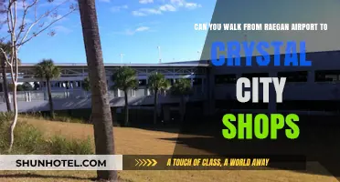 Reagan to Crystal City: A Walkable Distance?