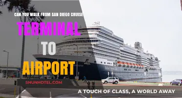 Exploring San Diego: Cruise Terminal to Airport Walk