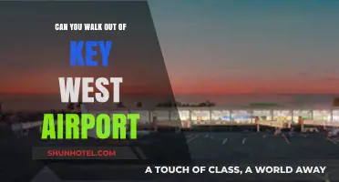 Exploring Key West: Walking Out of the Airport