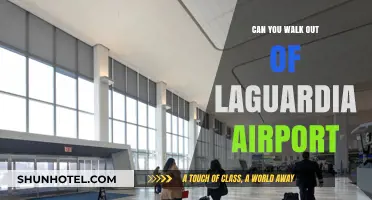 Exploring LaGuardia: Walking Out of the Airport